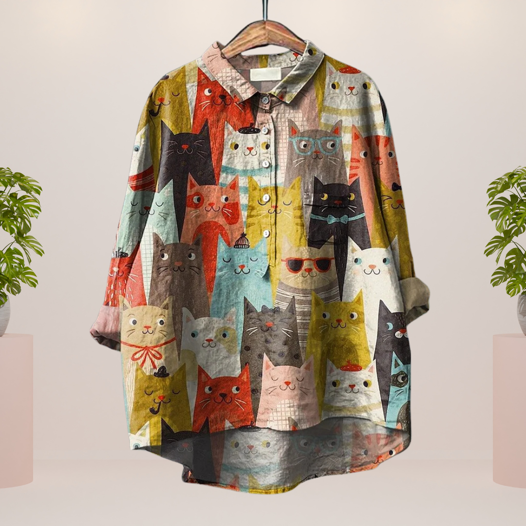 Fay Artistic Print Shirt