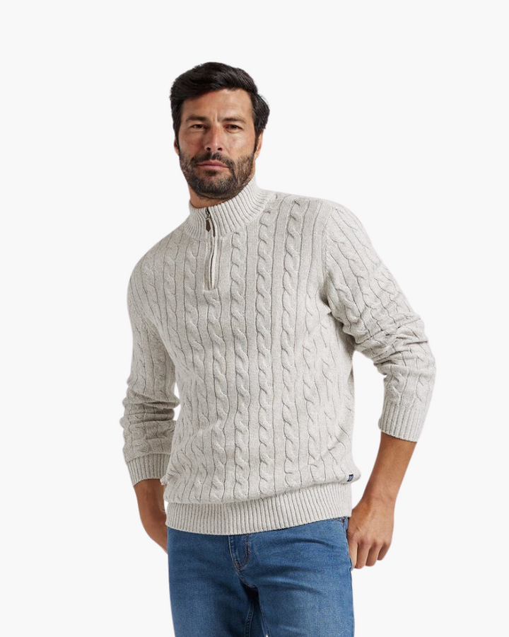 Valerio Half Zip Sweater