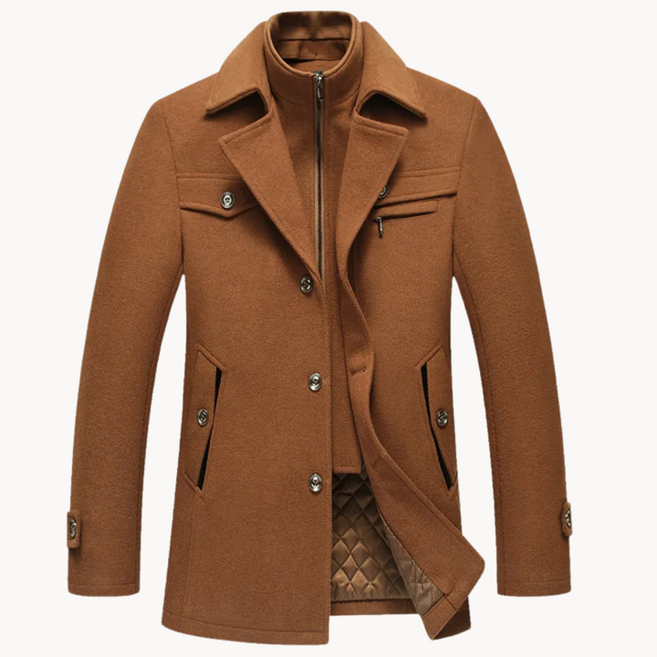 Maverick Wool Blend Coat