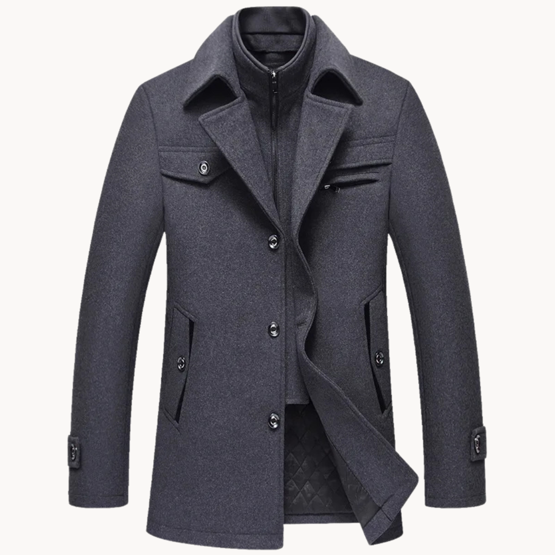 Maverick Wool Blend Coat