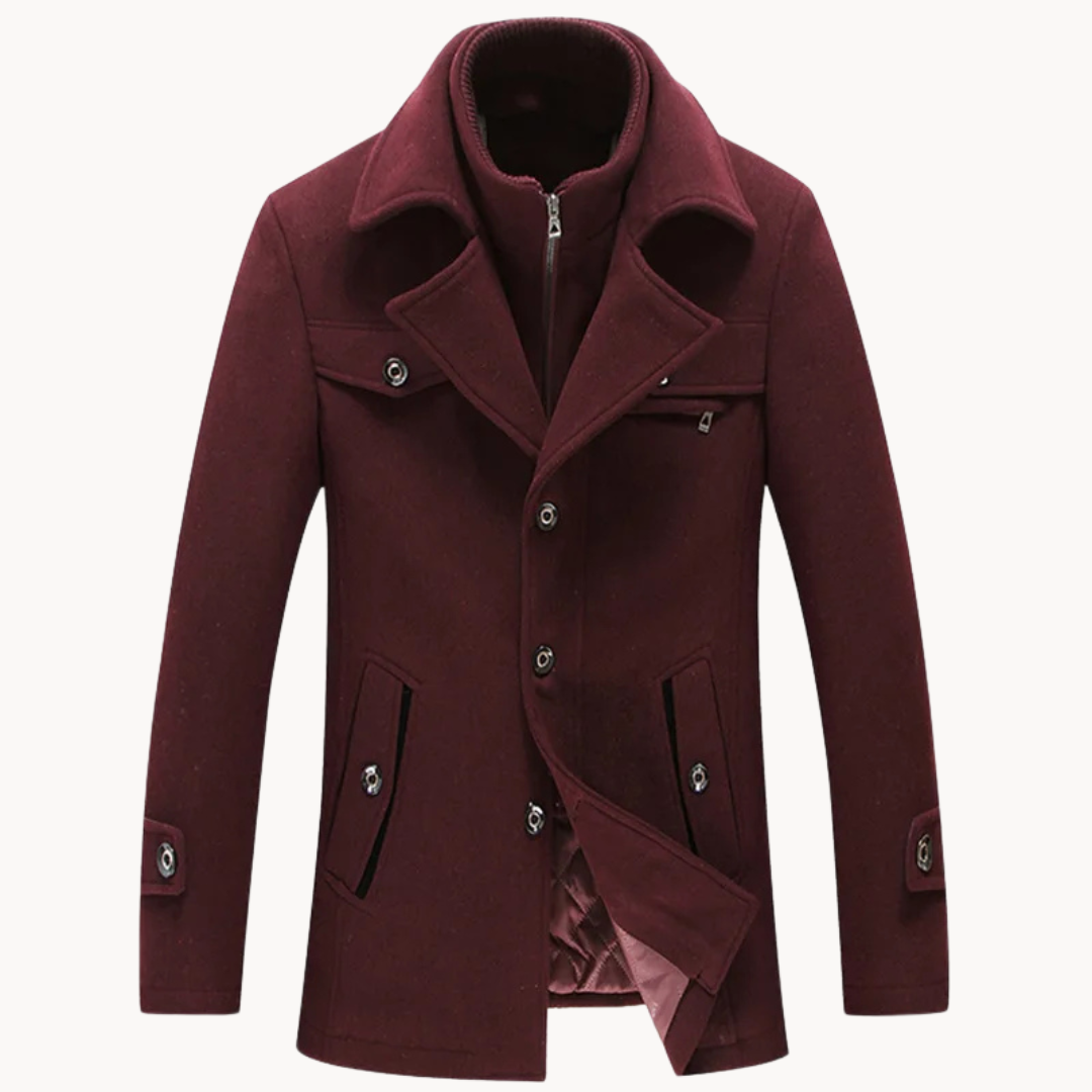 Maverick Wool Blend Coat