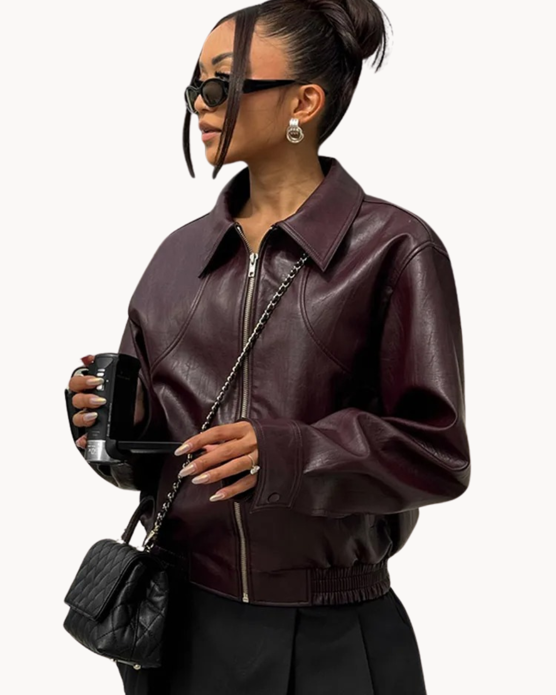 Evelyn Leather Jacket