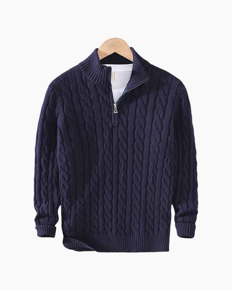 Valerio Half Zip Sweater