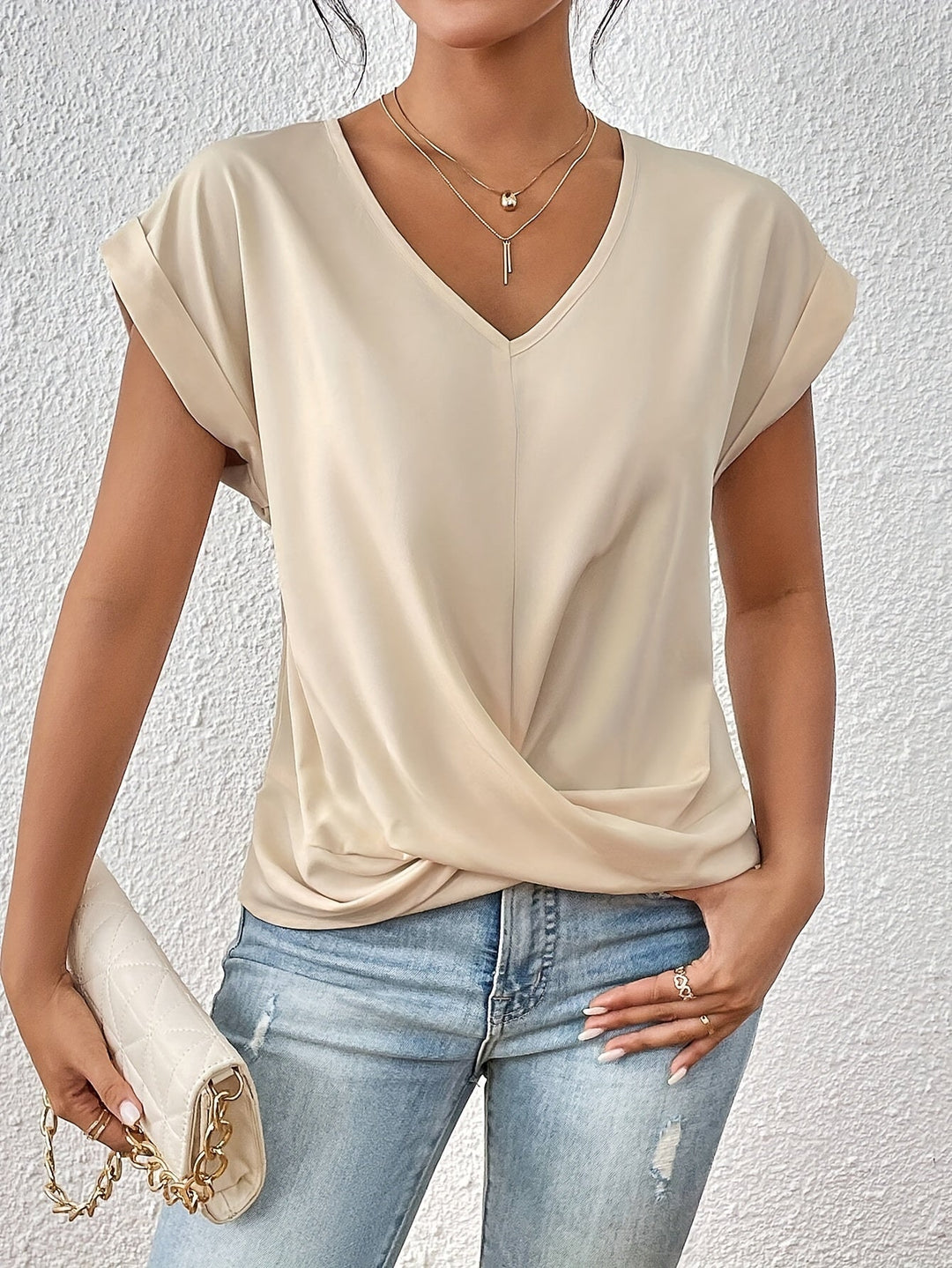 Eloise Heart Neckline T-Shirt