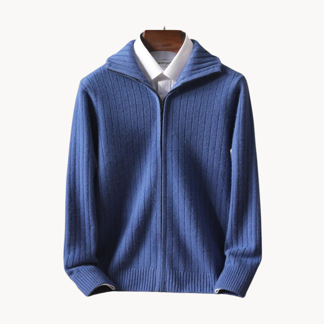 Leonard Merino Wool Cardigan