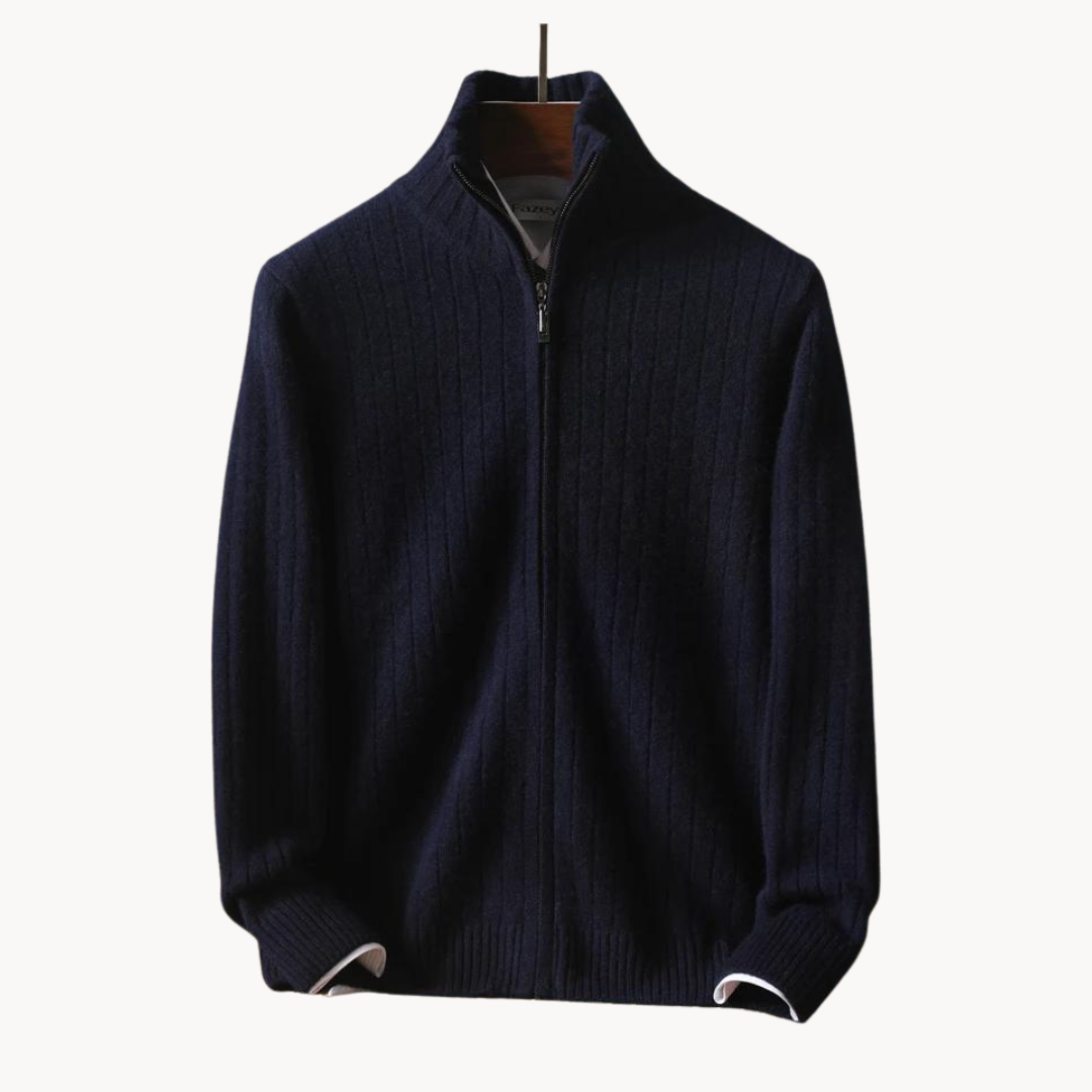 Leonard Merino Wool Cardigan