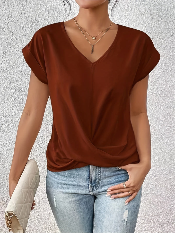 Eloise Heart Neckline T-Shirt