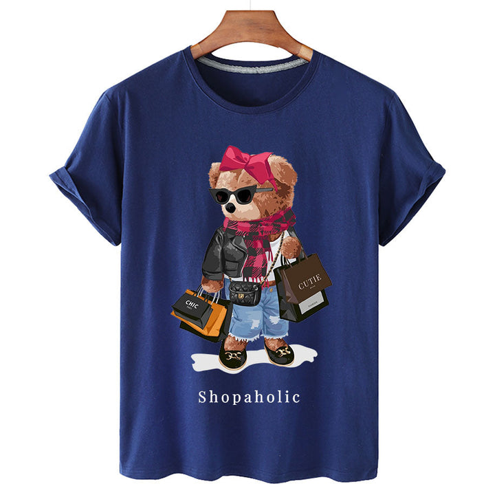 Shopaholic graphic tee