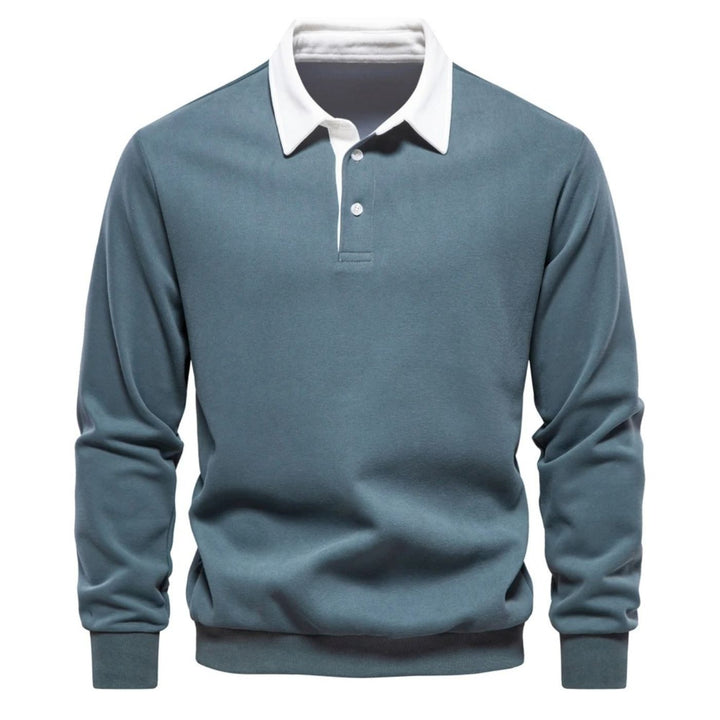 Alain Long-Sleeve Polo