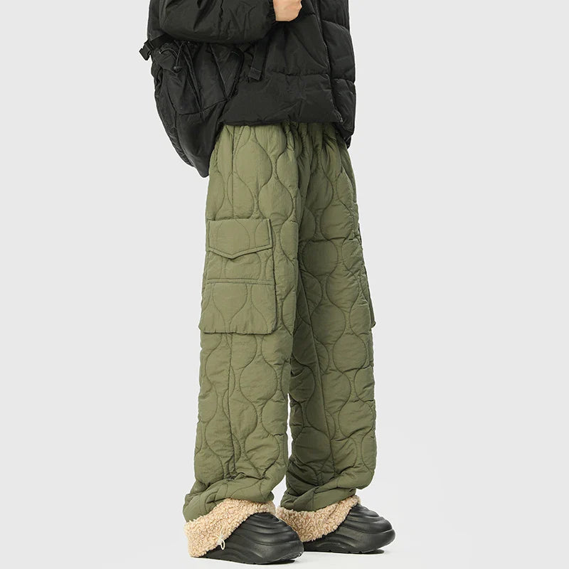 Kensing Quilted Cargo Pants