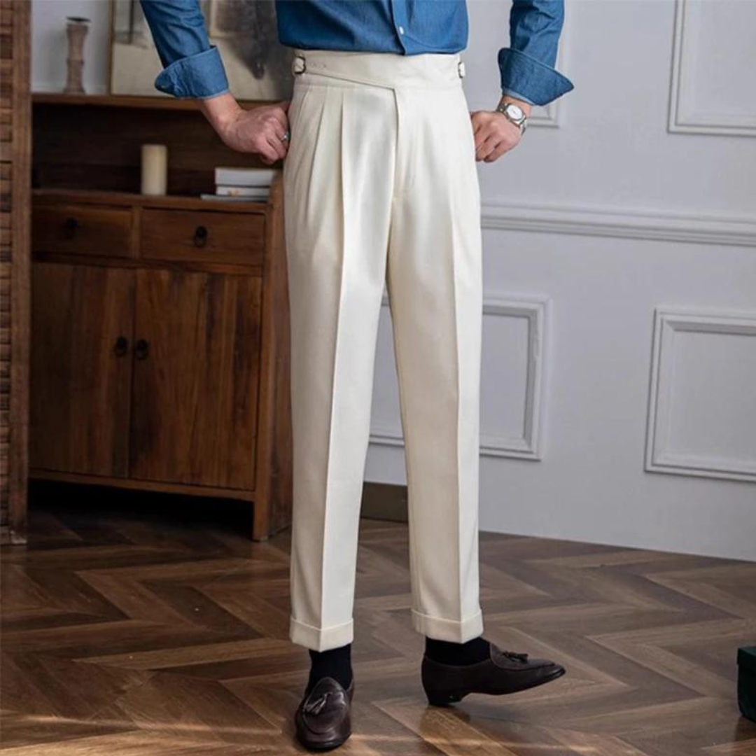 Kensington Pleated Trousers