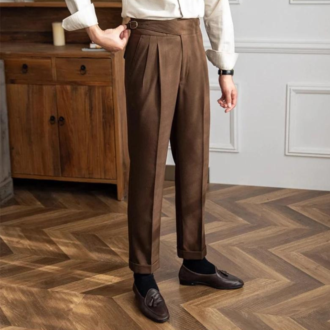 Kensington Pleated Trousers