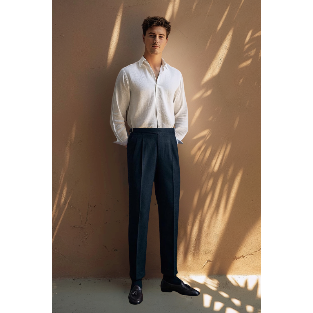 Kensington Pleated Trousers