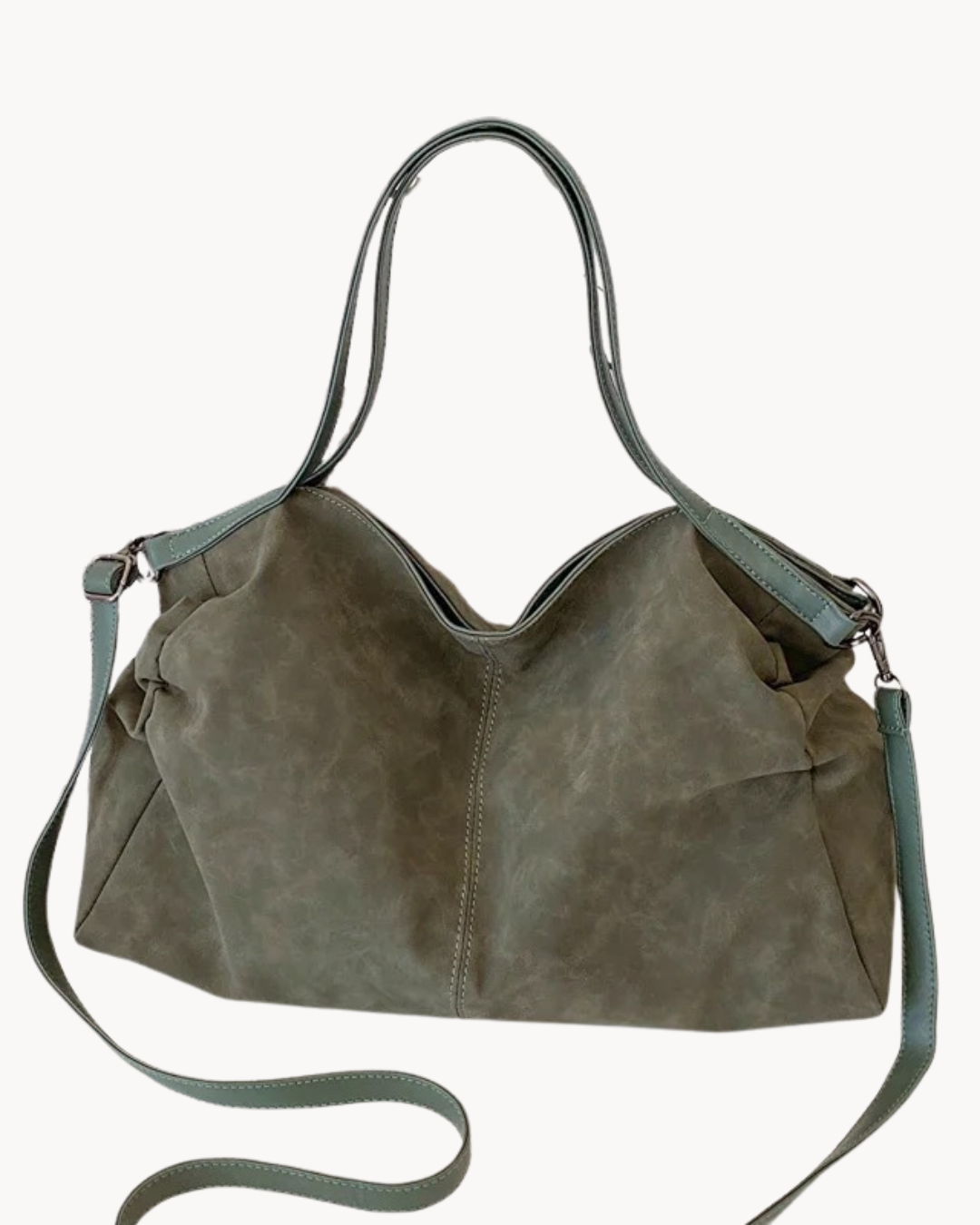 Maeve Suede Shoulder Bag