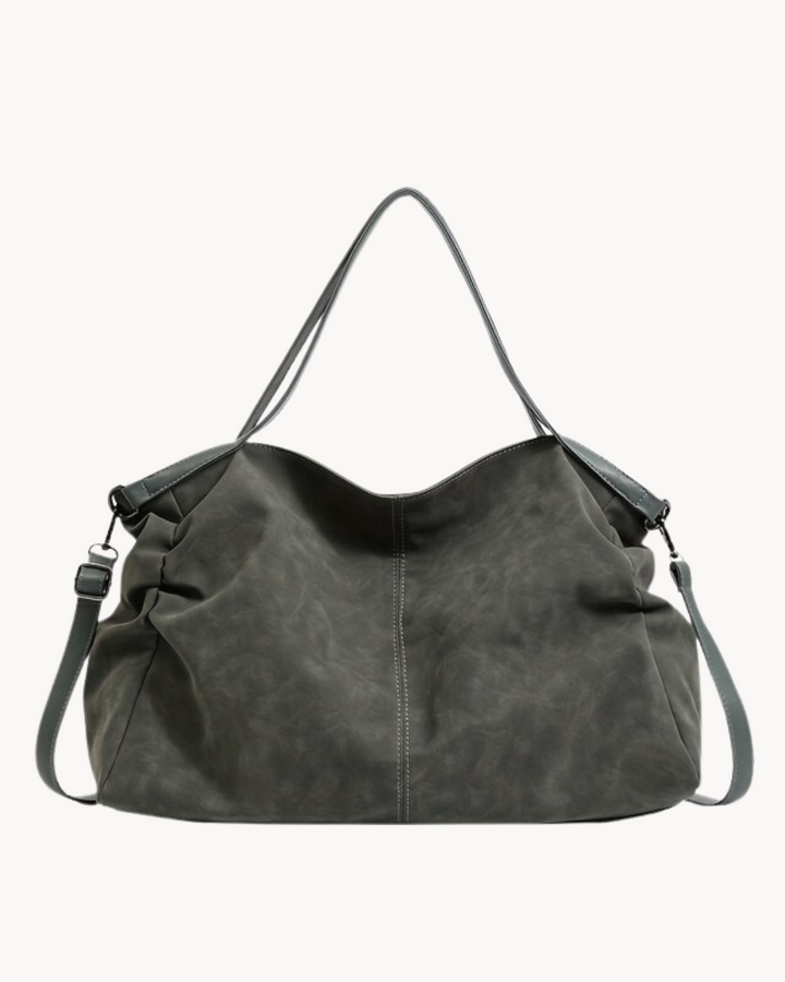 Maeve Suede Shoulder Bag