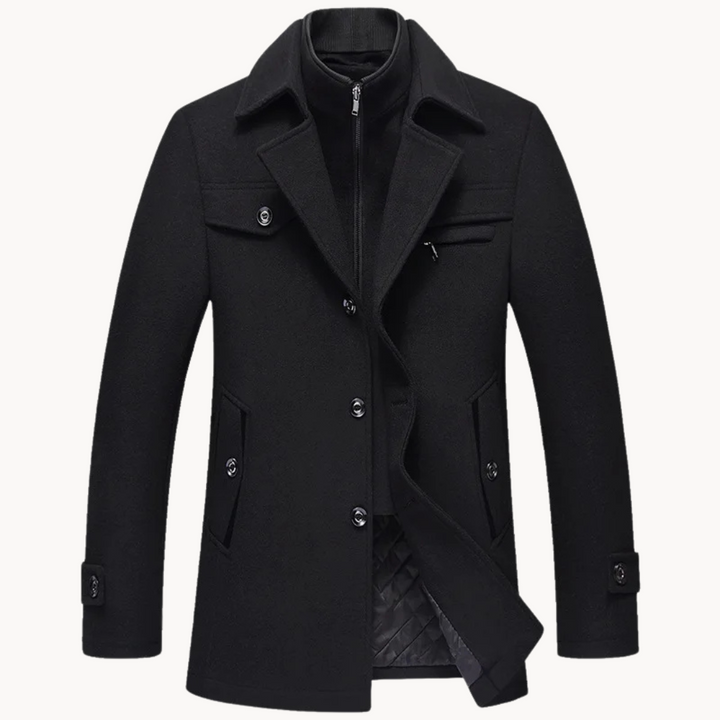 Maverick Wool Blend Coat