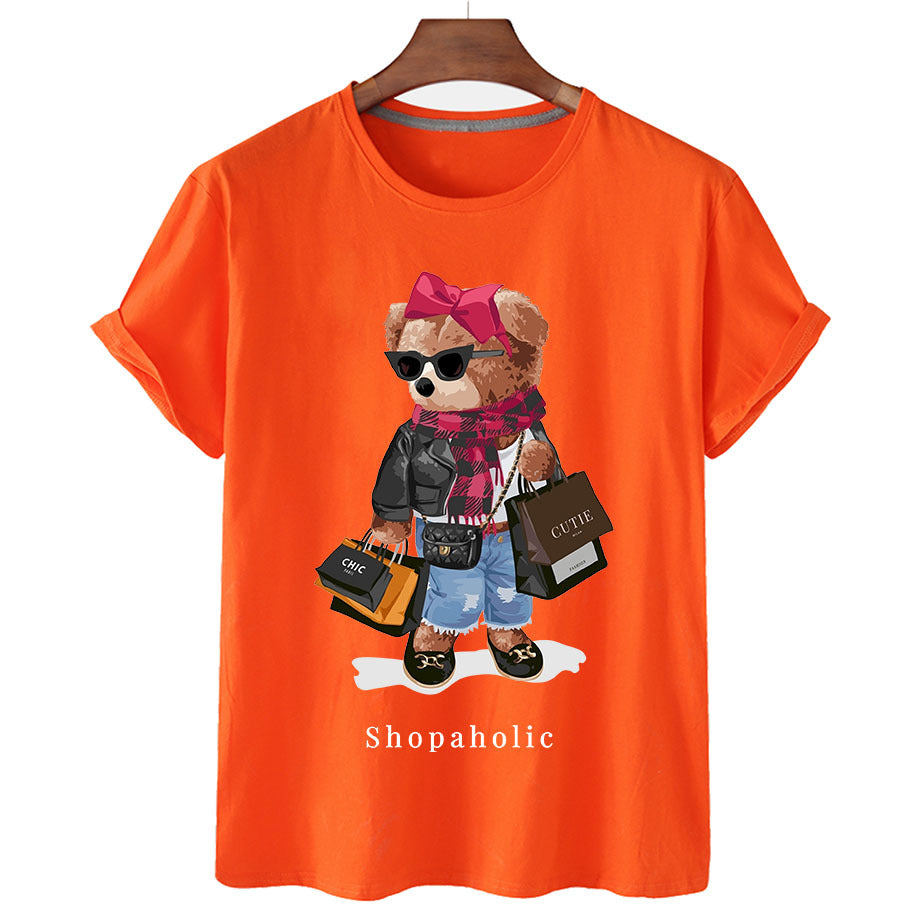 Shopaholic graphic tee