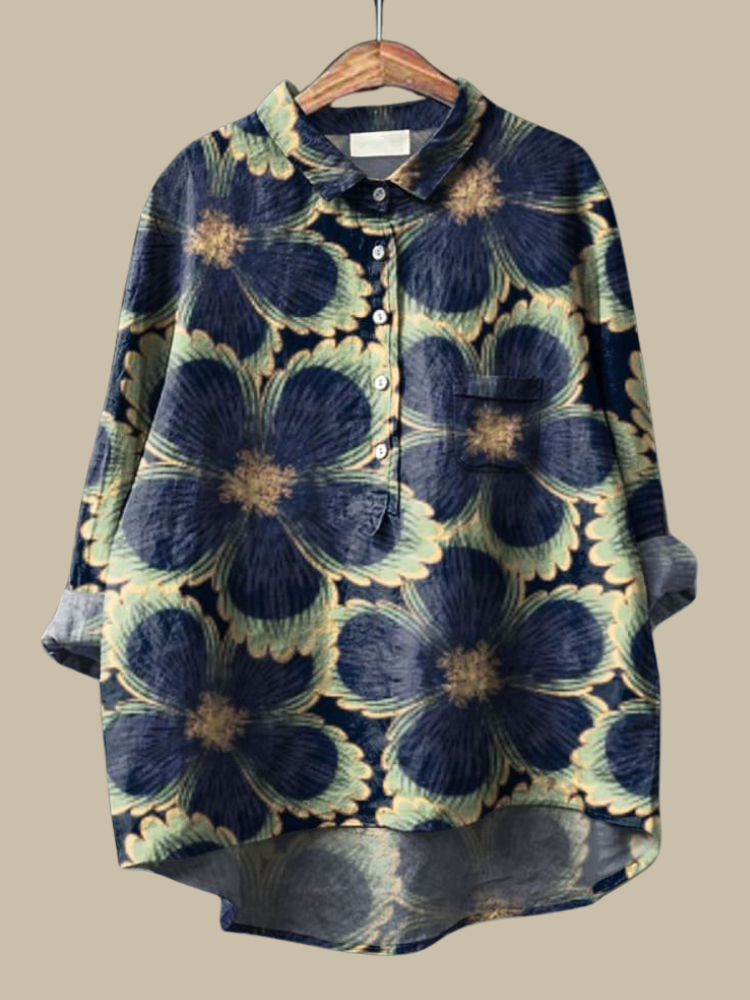 Fay Artistic Print Shirt