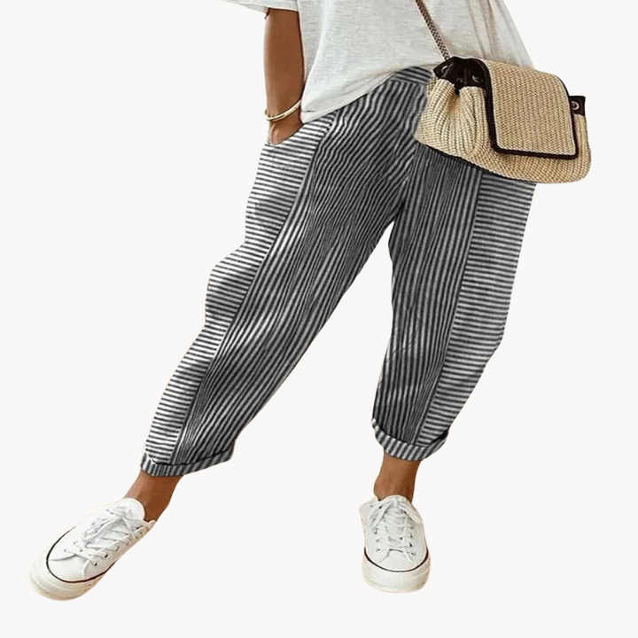 Lola Striped Trousers