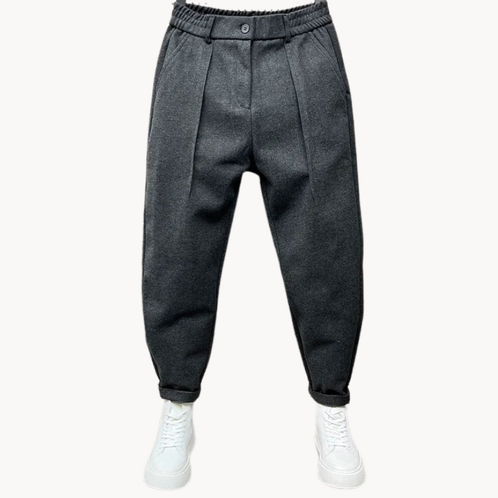 Matthew Textured Trousers