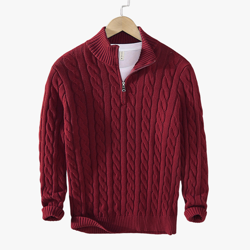 Valerio Half Zip Sweater