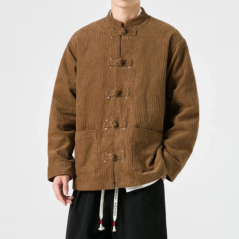 Tony Modern Oriental Corduroy Jacket