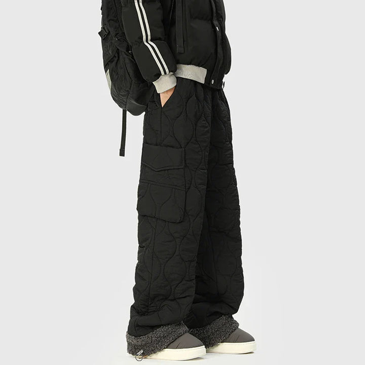 Kensing Quilted Cargo Pants