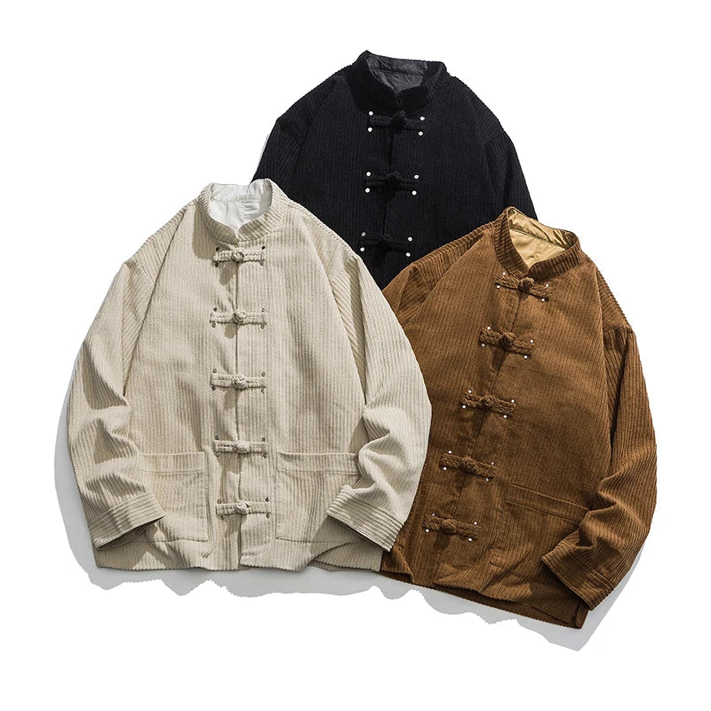 Tony Modern Oriental Corduroy Jacket