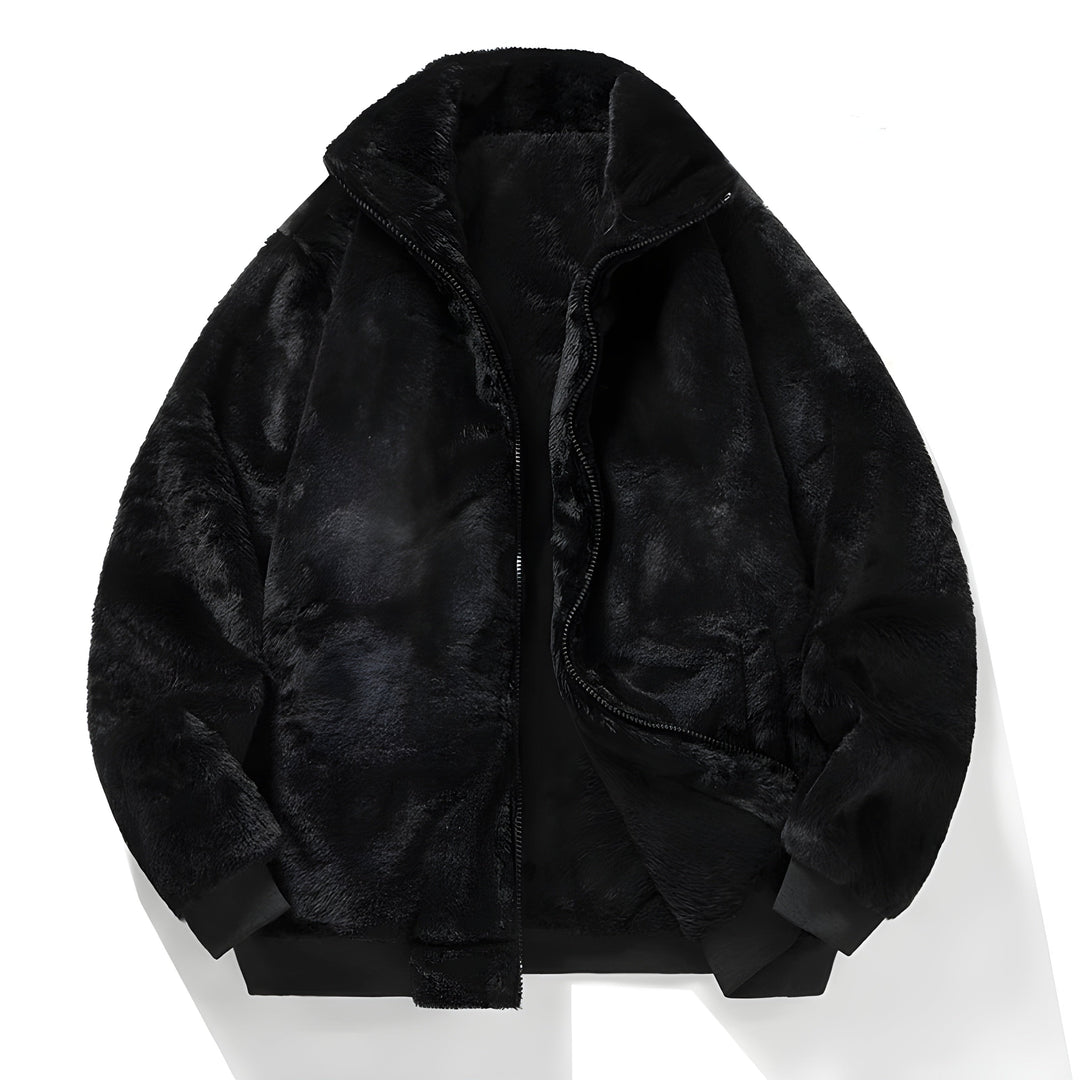 Angelo Retro Faux Fur Bomber