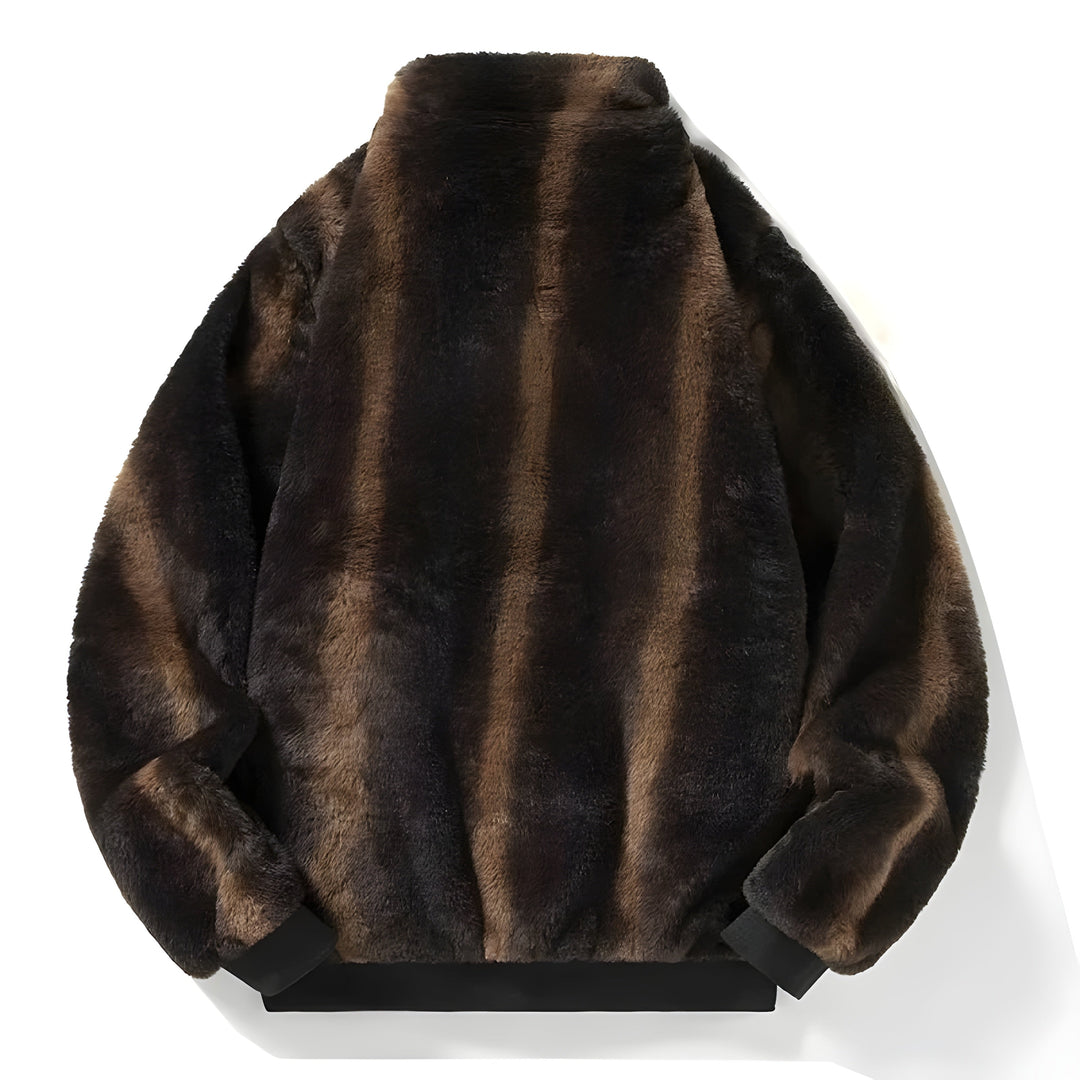 Angelo Retro Faux Fur Bomber