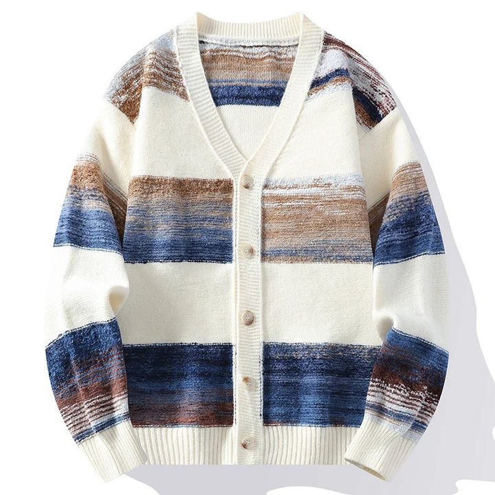 Yuki Color Block Cardigan