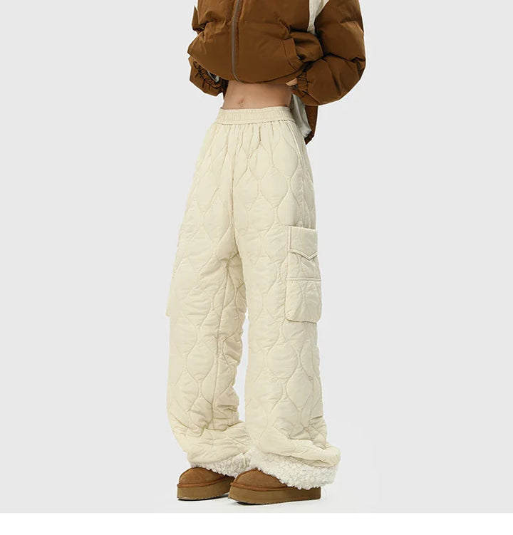 Kensing Quilted Cargo Pants