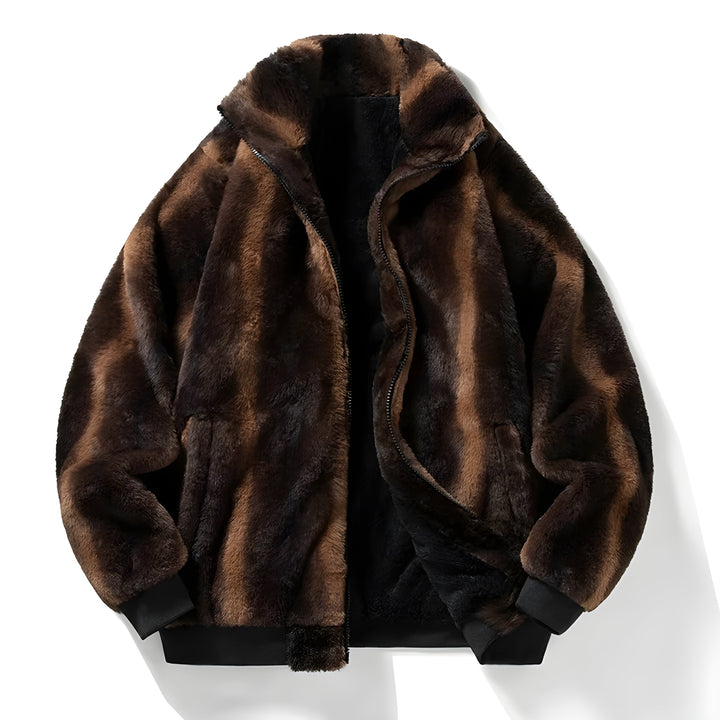 Angelo Retro Faux Fur Bomber