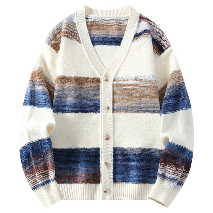 Yuki Color Block Cardigan