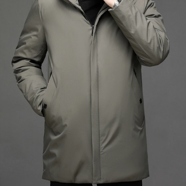 Jayden Heritage Hooded Overcoat