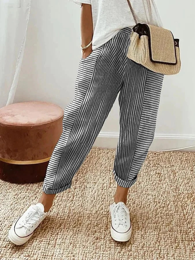 Lola Striped Trousers