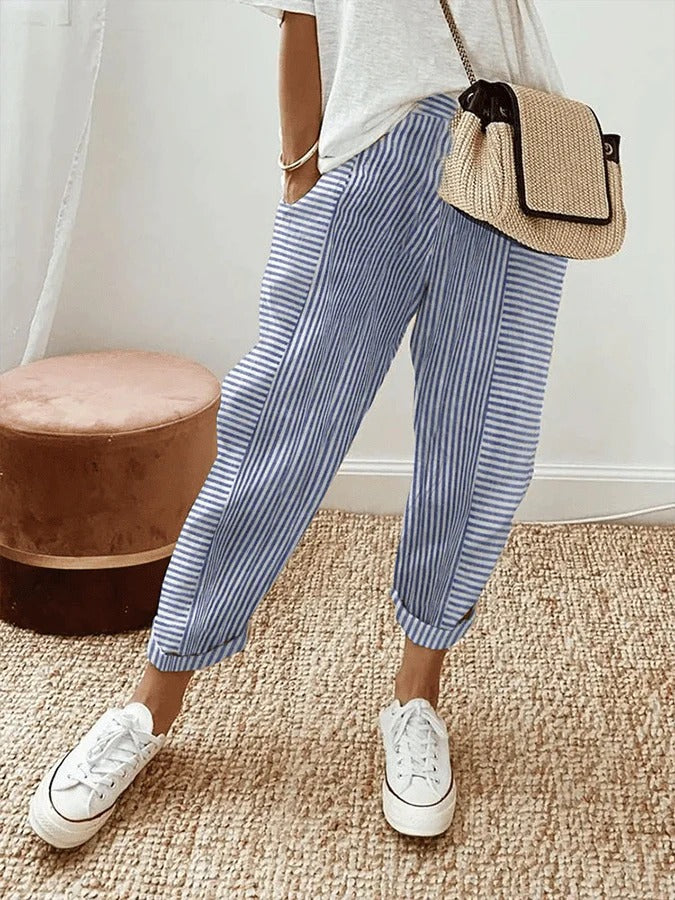 Lola Striped Trousers