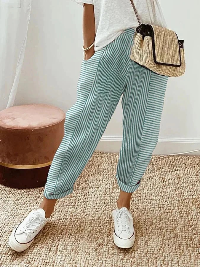 Lola Striped Trousers