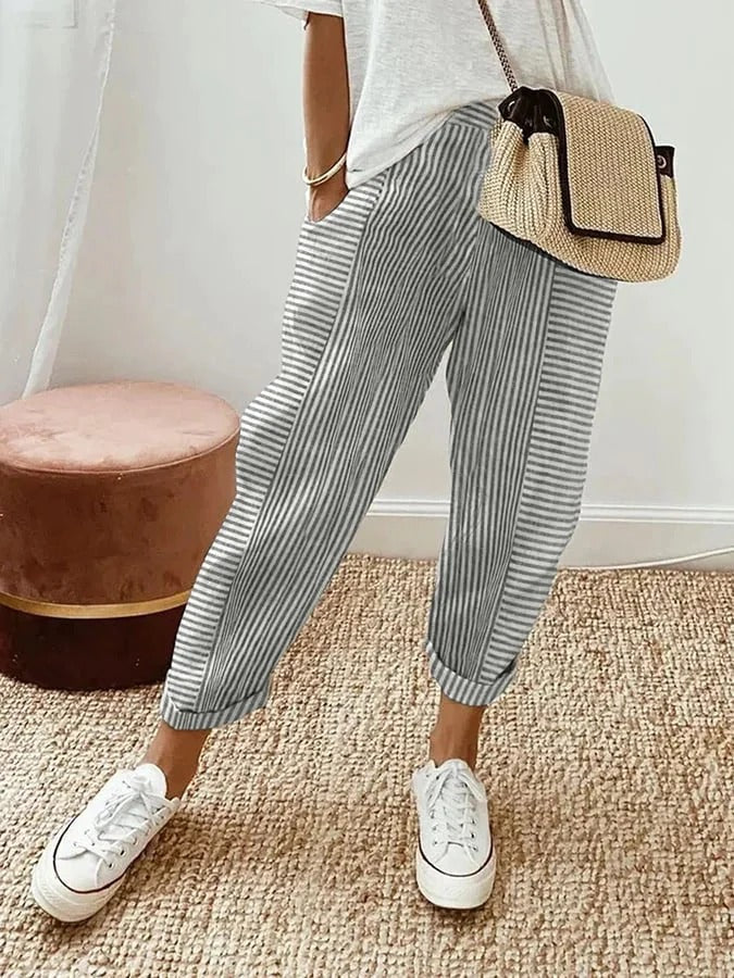 Lola Striped Trousers