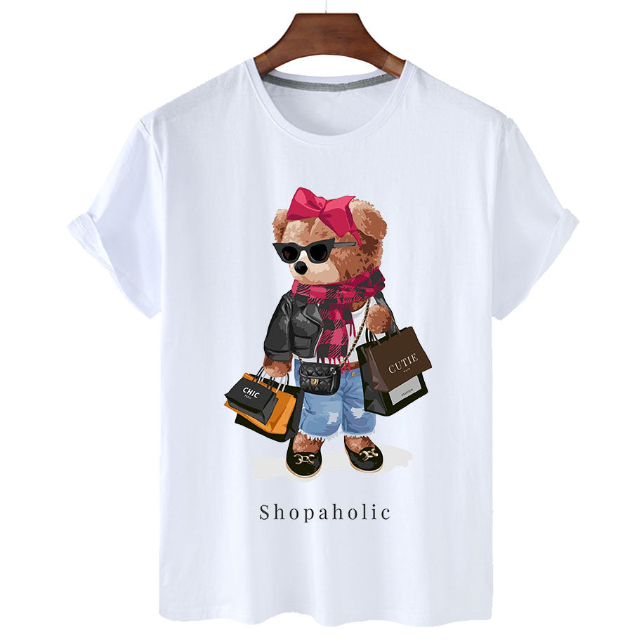 Shopaholic graphic tee